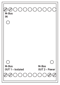 Frontansicht M Bus M Bus M Bus Interface