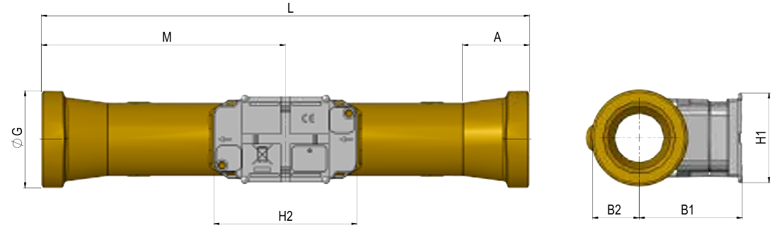 ULTRAFLOW 54 Massskizzen qp35 qp10